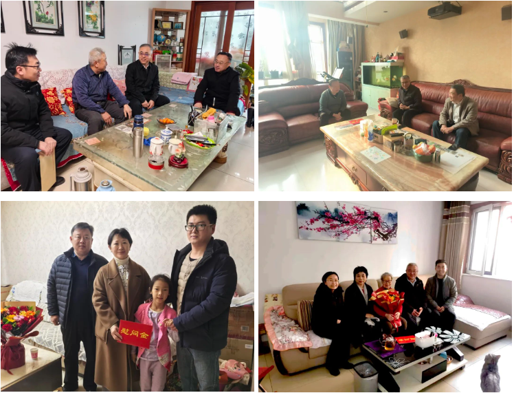 新春慰問暖意濃 歲寒情深映赤誠 ——德達集團黨委開展春節前走訪慰問活動